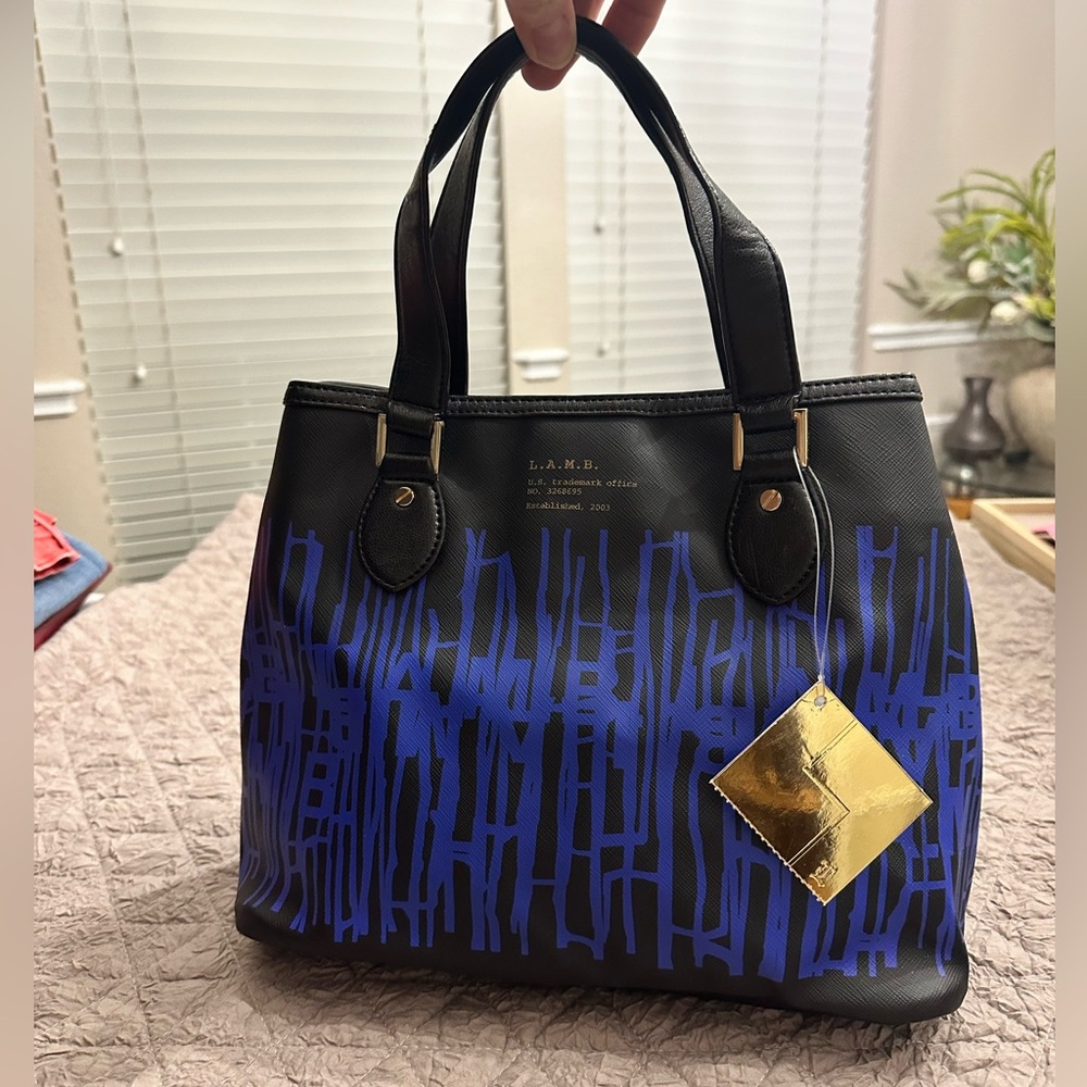 L.A.M.B.  Leather Handbag